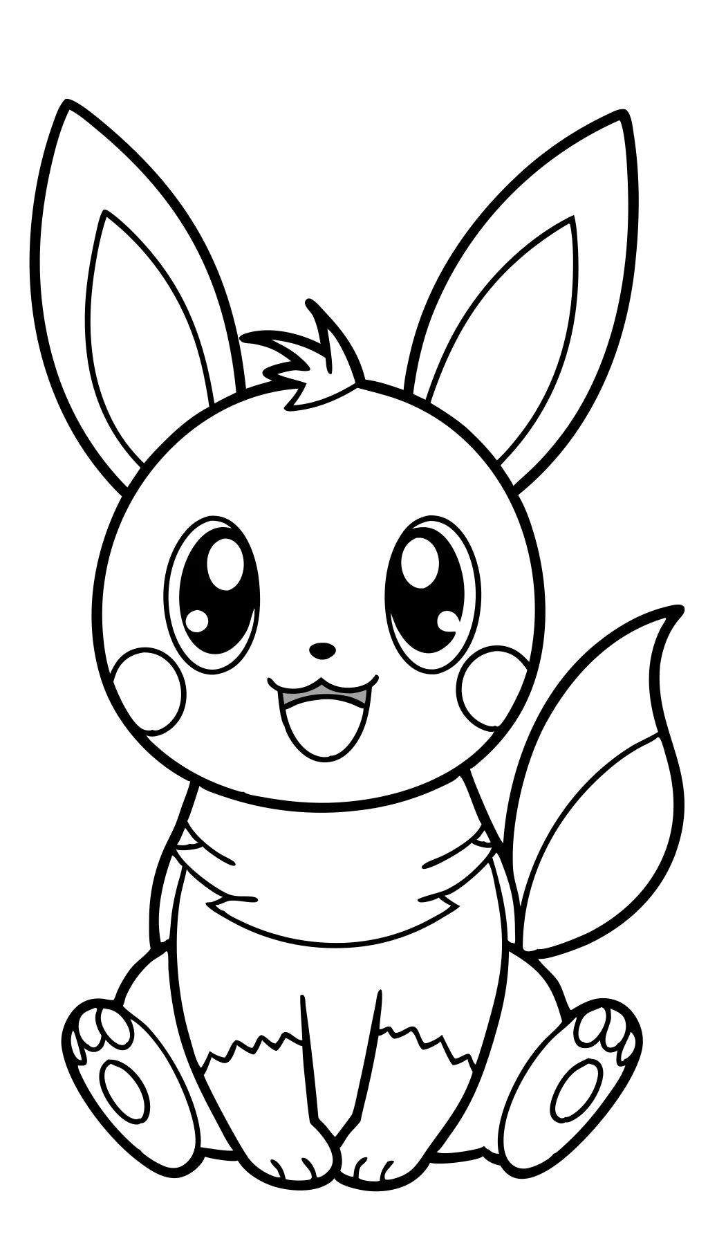 coloriages mignons de Pokémon